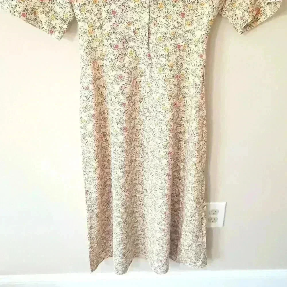 Zara Elbow Sleeve Printed Dress - Picture 5 of 10